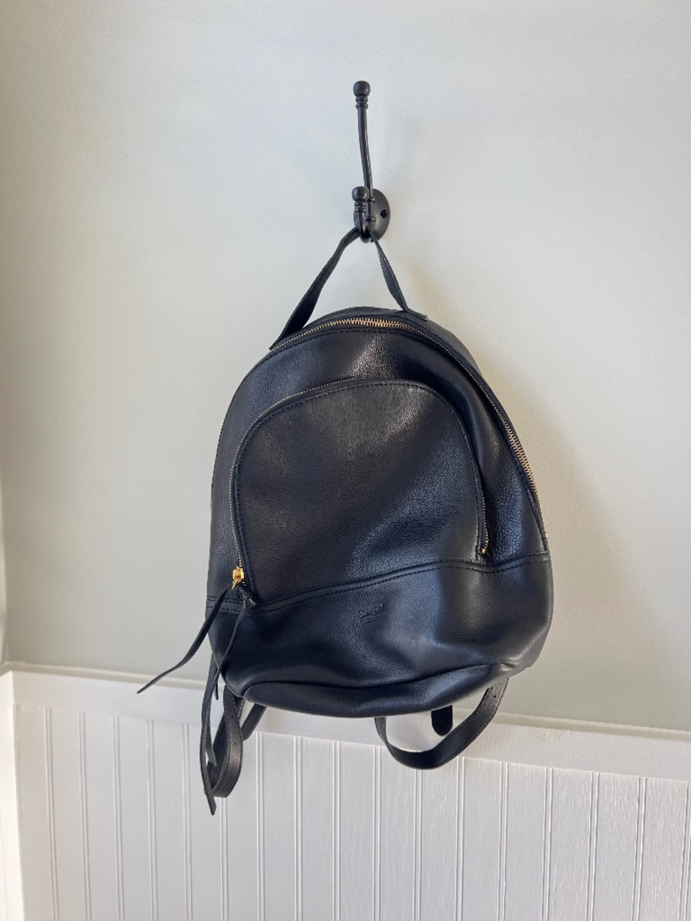 Small Leather Backpack
